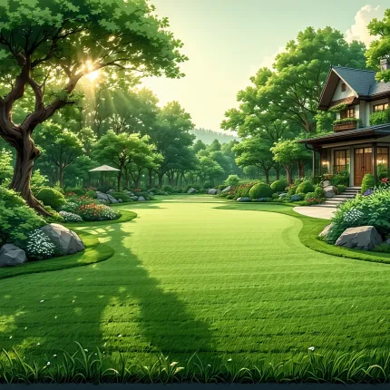 Секреты ухода за газоном: как добиться идеальной зеленой лужайки без лишних усилий