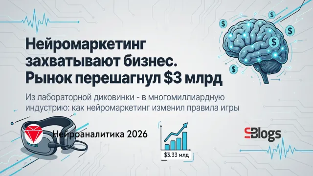 Нейромаркетинг захватывает бизнес. Рынок перешагнул $3 млрд