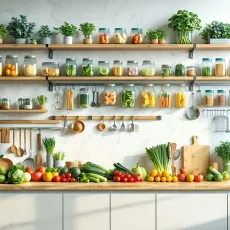 Идеи для хранения на кухне: Практичные решения для идеального порядка